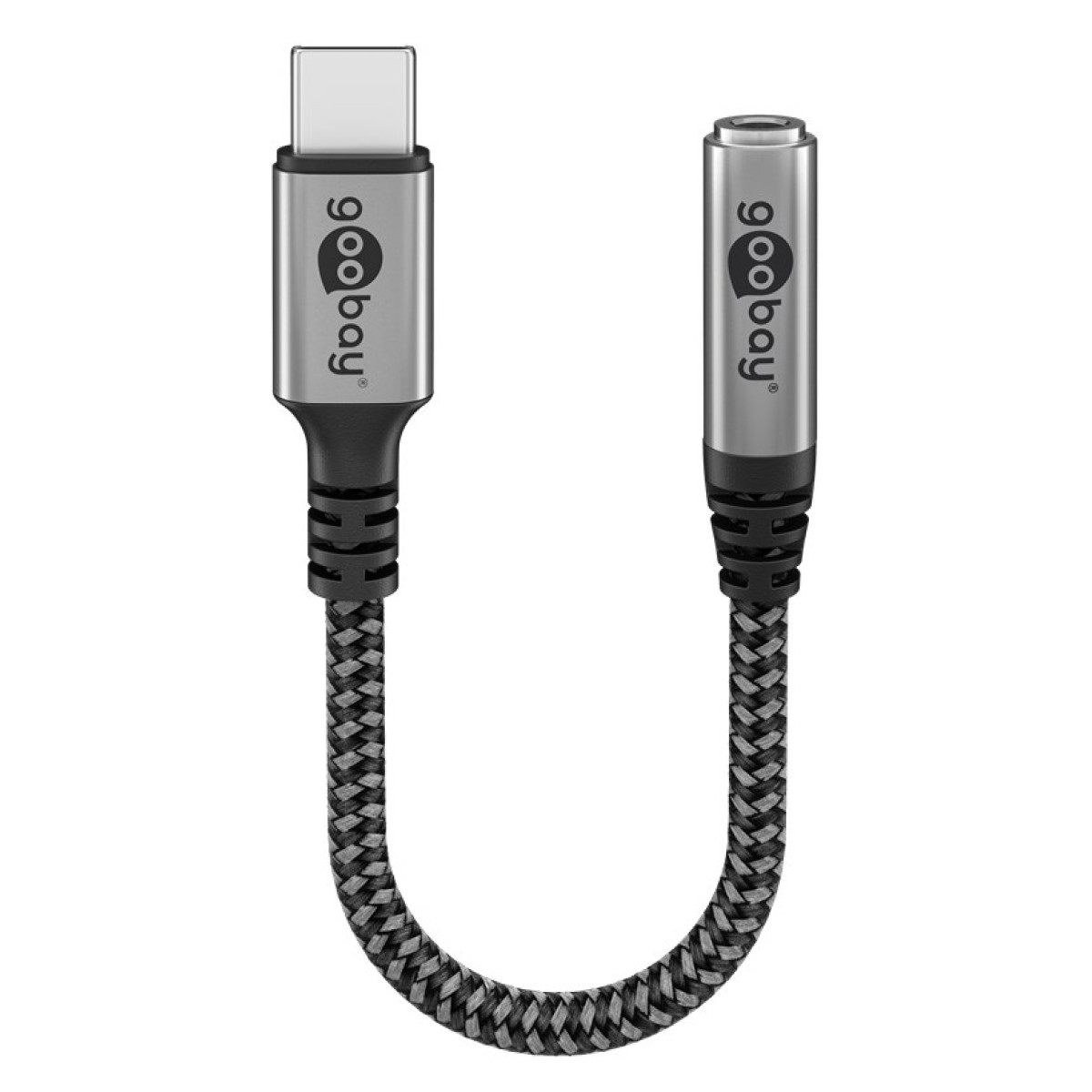 GOOBAY αντάπτορας USB-C σε 3.5mm 74056, γκρι