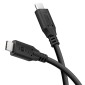 GOOBAY καλώδιο USB-C 74193, USB4, 100W, 40Gbps, 8K/60Hz, 2m, μαύρο