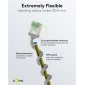 GOOBAY καλώδιο δικτύου 74346, CAT 8.1 U/FTP, ultra slim, copper, 40Gbps, 1m, γκρι