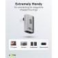 GOOBAY αντάπτορας USB-C 74442, γωνιακός 90°, USB4, 240W, 40Gbps, 8K, γκρι
