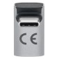 GOOBAY αντάπτορας USB-C 74442, γωνιακός 90°, USB4, 240W, 40Gbps, 8K, γκρι
