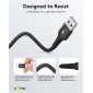 GOOBAY καλώδιο USB-C σε USB 74528, 60W, 480Mbps, 3m, μαύρο