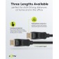 GOOBAY καλώδιο DisplayPort 74778, VESA Certified, 8K/60Hz, 32.4 Gbps, 2m, μαύρο
