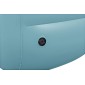 BESTWAY φουσκωτή πολυθρόνα 75127, 133x79x88cm, γαλάζια/λευκή