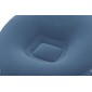 BESTWAY φουσκωτή πουφ πολυθρόνα 75154, 112x112x66cm, μπλε