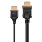 GOOBAY καλώδιο HDMI 75298 με Ethernet, slim, 8K/60Hz, 48 Gbps, 1m, μαύρο