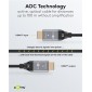 GOOBAY καλώδιο HDMI 2.1 76278 με Ethernet, AOC, 8K/60Hz, 48 Gbps, 50m, μαύρο