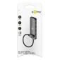 GOOBAY USB hub 76565, 4x θυρών, USB 3.2, 10Gbps, USB-C σύνδεση, γκρι