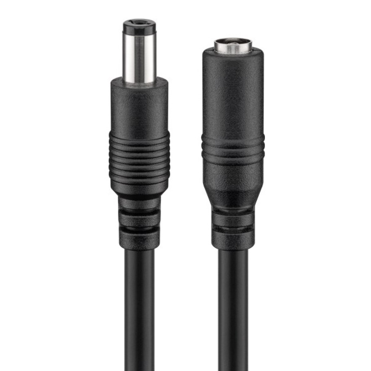 GOOBAY καλώδιο προέκτασης τροφοδοσίας 76671, 5.5x2.1mm, 5m, μαύρο