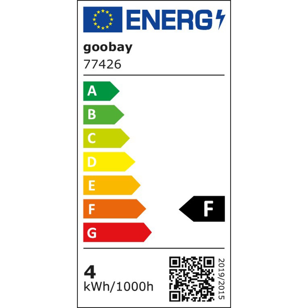 GOOBAY LED λάμπα bulb ψυγείου 77426, E14, 3.5W, 3000K, 350lm