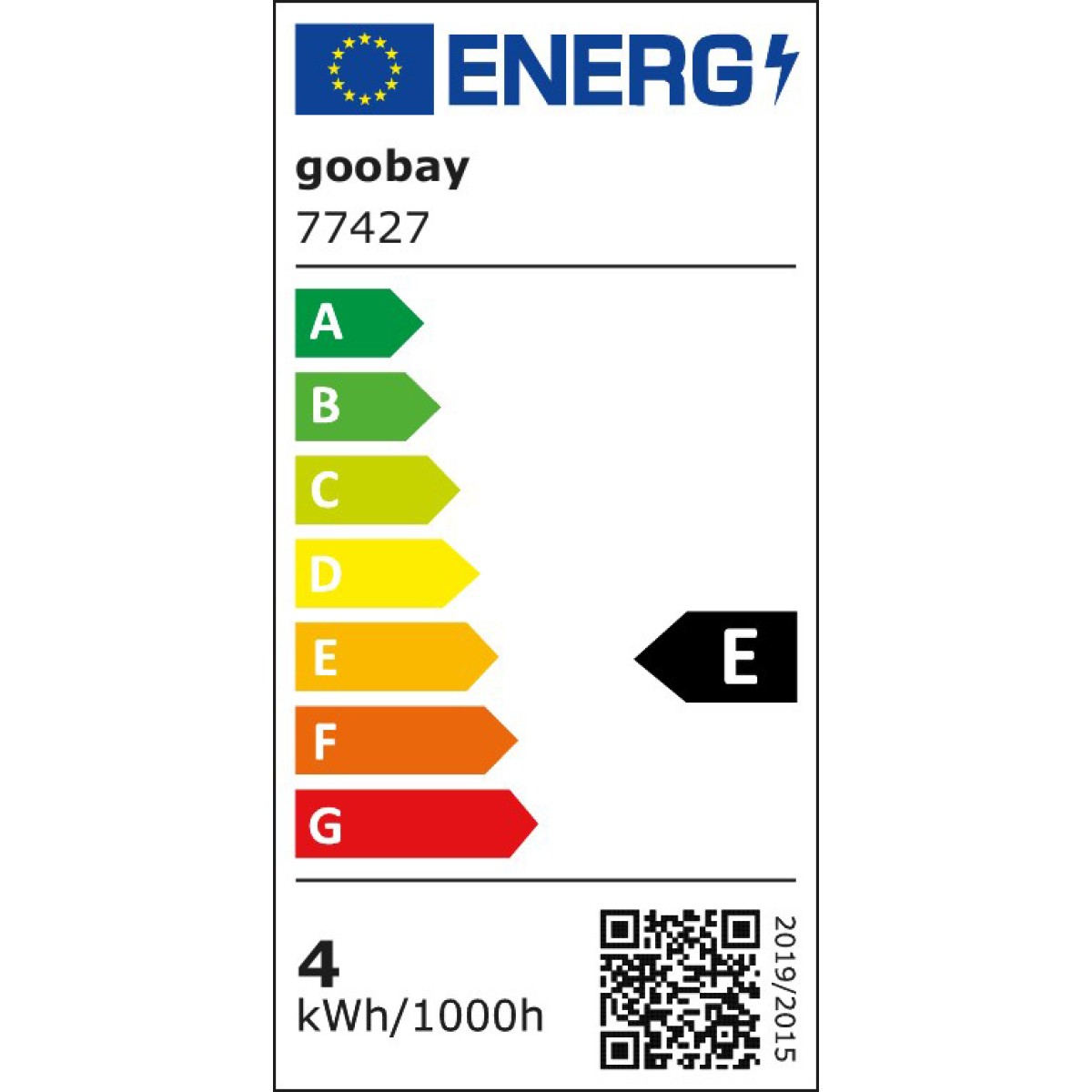 GOOBAY LED λάμπα 77427, G9, 3.5W, 3000K, 400lm
