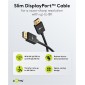 GOOBAY καλώδιο DisplayPort 77443, 8K/120Hz, 40 Gbps, 2m, μαύρο