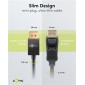 GOOBAY καλώδιο DisplayPort 77443, 8K/120Hz, 40 Gbps, 2m, μαύρο