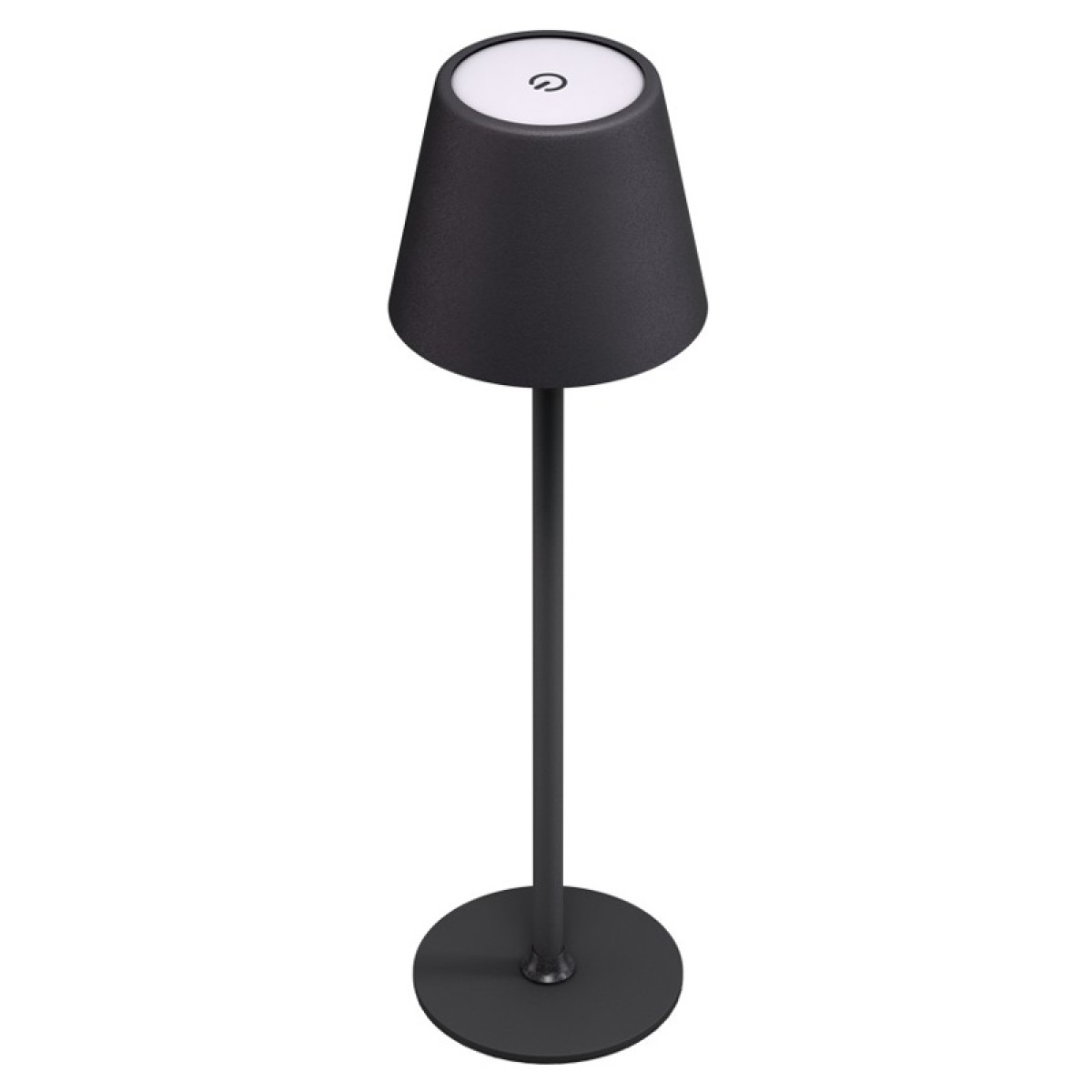 GOOBAY επιτραπέζιο φωτιστικό 77673, 3000K, dimmable, επαναφορτιζόμενο, μαύρο