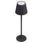 GOOBAY επιτραπέζιο φωτιστικό 77673, 3000K, dimmable, επαναφορτιζόμενο, μαύρο