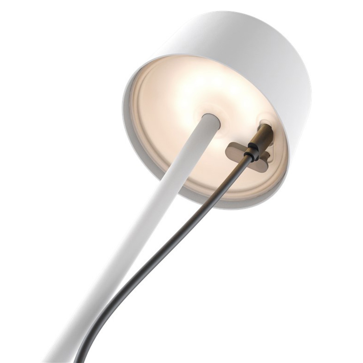 GOOBAY επιτραπέζιο φωτιστικό 77676, 3000K, dimmable, επαναφορτιζόμενο, λευκό