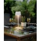 GOOBAY επιτραπέζιο φωτιστικό 77676, 3000K, dimmable, επαναφορτιζόμενο, λευκό