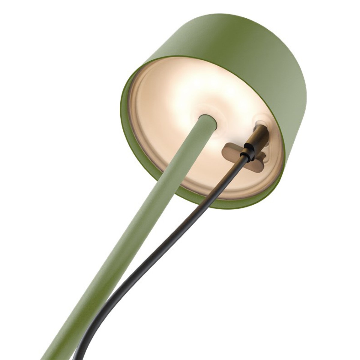 GOOBAY επιτραπέζιο φωτιστικό 77677, 3000K, dimmable, επαναφορτιζόμενο, πράσινο