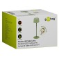 GOOBAY επιτραπέζιο φωτιστικό 77677, 3000K, dimmable, επαναφορτιζόμενο, πράσινο