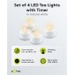 GOOBAY σετ LED φωτιστικά ρεσώ 77752, 2500K, IP20, 4τμχ