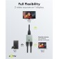 GOOBAY HDMI switch 77791, 2 σε 1, 8K/60Hz, γκρι