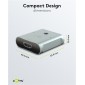 GOOBAY HDMI switch 77791, 2 σε 1, 8K/60Hz, γκρι