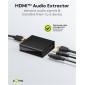 GOOBAY HDMI audio extractor 79138, 4K/30Hz, μαύρο