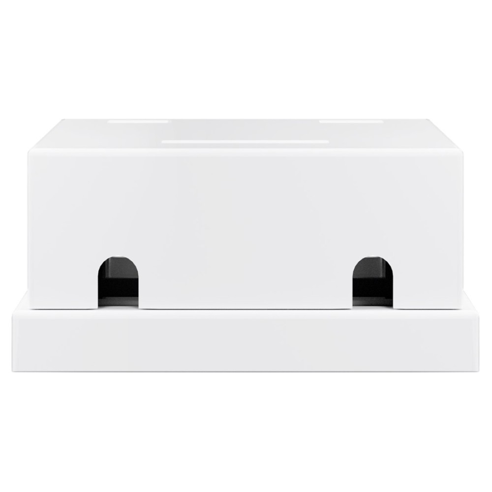 GOOBAY Keystone κυτίο 79366 για 2 θύρες δικτύου, 61.42mm, λευκό