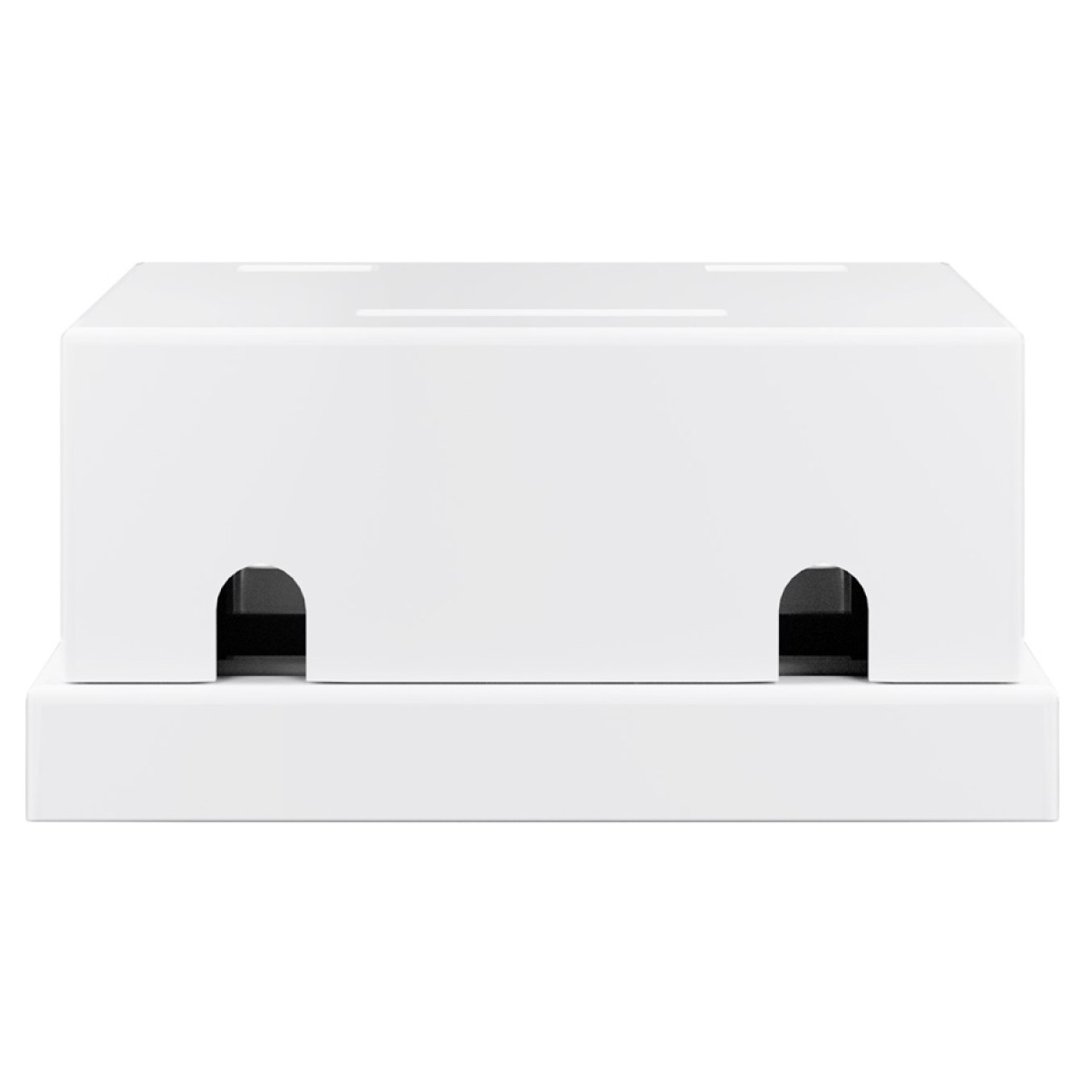 GOOBAY Keystone κυτίο 79366 για 2 θύρες δικτύου, 61.42mm, λευκό