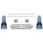 GOOBAY σύνδεσμος καλωδίων CAT 6A 79579, STP, toolfree