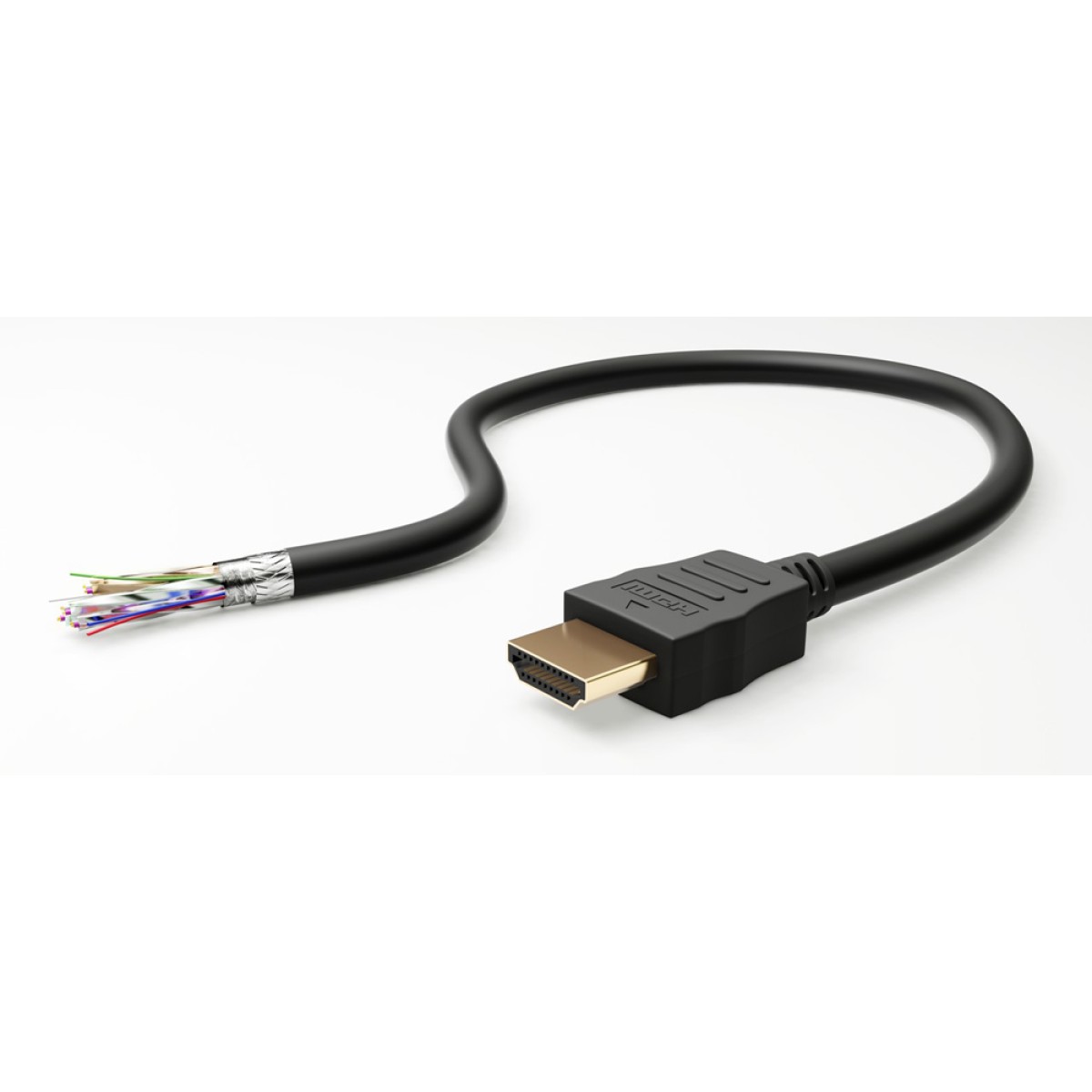GOOBAY καλώδιο HDMI 80102 με Ethernet, soft, 4K/60Hz, 18 Gbps, 1.5m, μαύρο