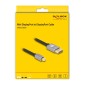DELOCK καλώδιο mini DisplayPort σε DisplayPort 81092, 8K/60Hz, 32.4 Gbps, 2m, μαύρο
