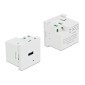 DELOCK module USB θύρα φόρτισης Easy 45 81311, 18W, 45x45mm, λευκό
