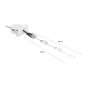 DELOCK module καλώδιο RJ45 Easy 45 81361 Cat.5e, ανασυρόμενο 50cm, μαύρο