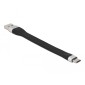 DELOCK καλώδιο USB 3.2 Gen 1 σε USB-C 85771, 5Gbps, 3Α, FPC, 13.5cm