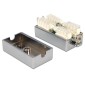DELOCK κυτίο σύνδεσης καλωδίων δικτύου 86243, Cat 6A LSA, STP, tool-free