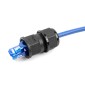 DELOCK σύνδεσμος για RJ45 86995, αδιάβροχος IP67, μαύρος