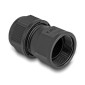 DELOCK σύνδεσμος για RJ45 86995, αδιάβροχος IP67, μαύρος