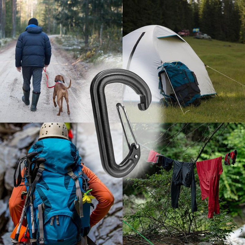 ALCA σετ καραμπίνερ 883010, 32x55mm, 10τμχ