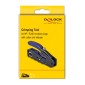 DELOCK πρέσα ακροδεκτών 90577 για καλώδια δικτύου RJ45/8P, με 2 λεπίδες