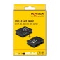 DELOCK card reader 91007 για Micro SD/SD/CF/MS/xD/M2, μαύρο