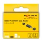 DELOCK card reader 91020 για SD & micro SD, USB/USB-C σύνδεση, 5Gbps, μαύρο