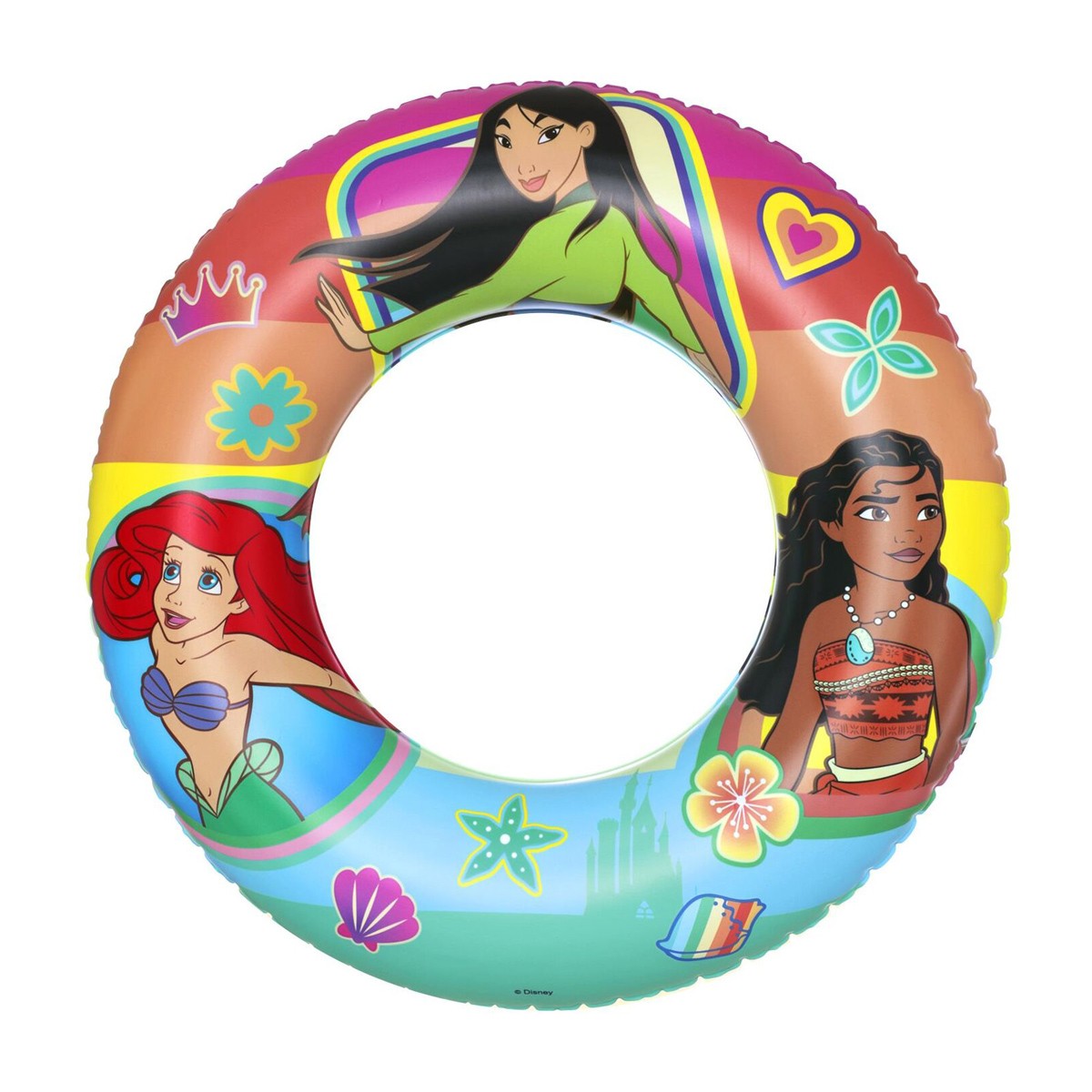 BESTWAY παιδικό σωσίβιο κουλούρα 91043, 56cm, 3-6 ετών, Disney Princess
