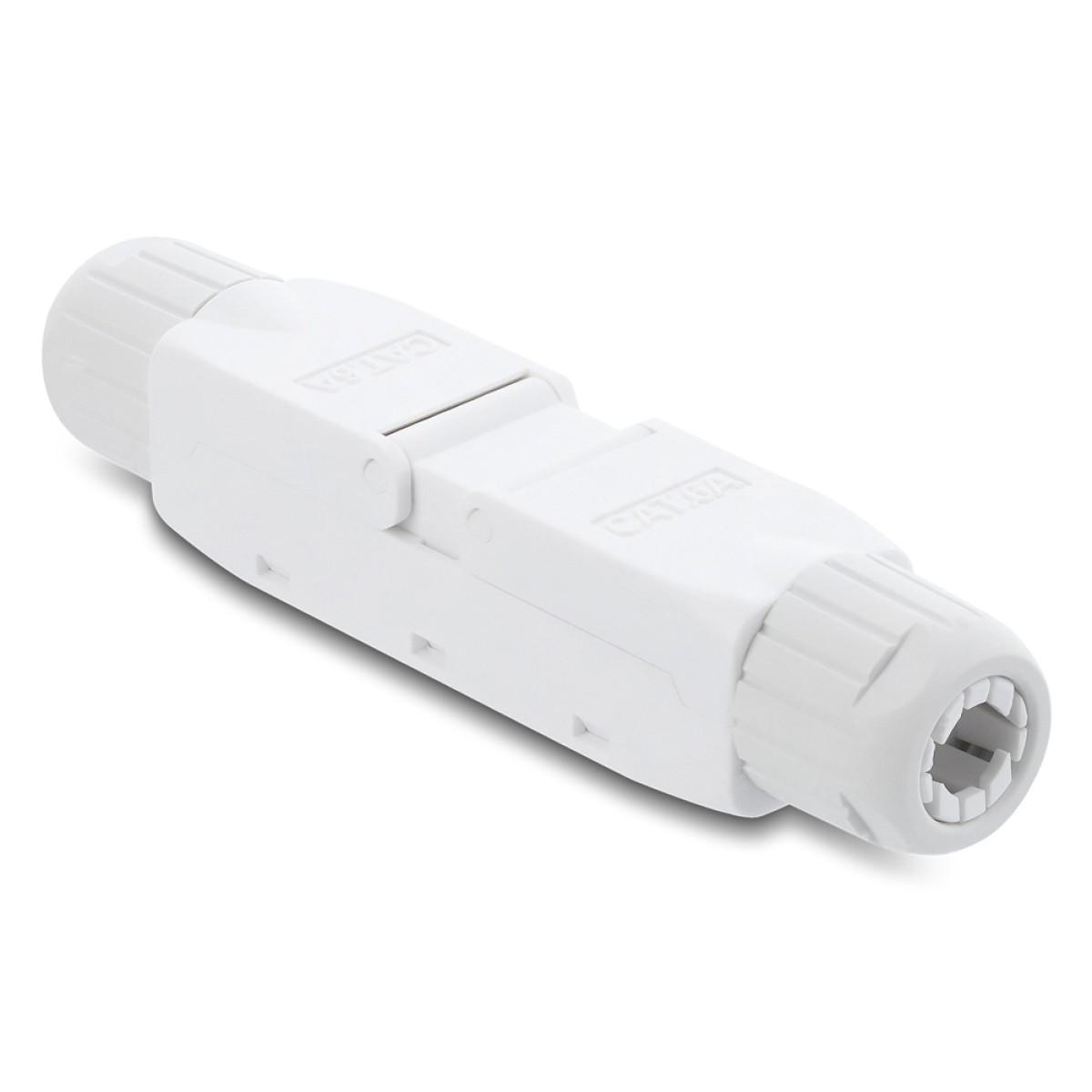 DELOCK σύνδεσμος LSA 91126, CAT 6A unshielded, tool-free, λευκός