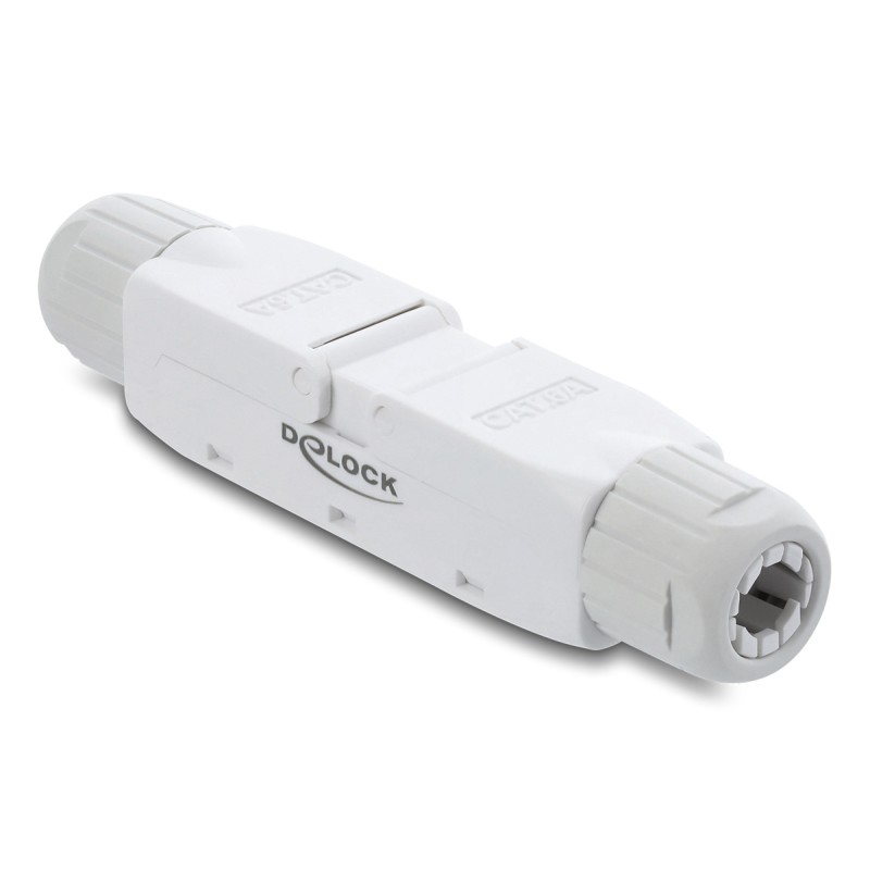 DELOCK σύνδεσμος LSA 91126, CAT 6A unshielded, tool-free, λευκός