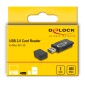 DELOCK card reader 91602 για SD & micro SD, USB, 480Mbps, μαύρο