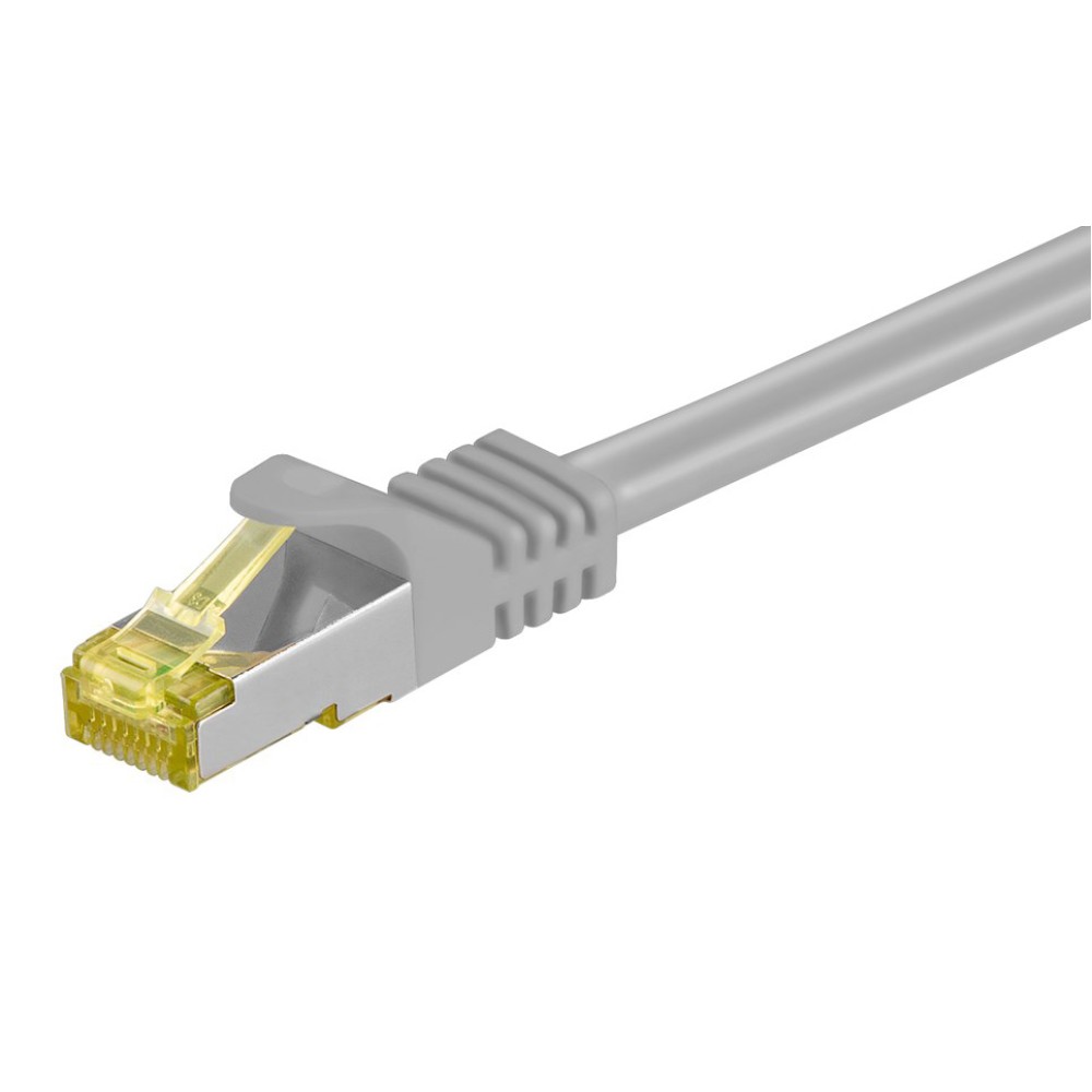 GOOBAY καλώδιο δικτύου 91621, CAT 7 S/FTP, copper, 500MHz, 5m, γκρι