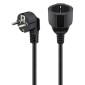 GOOBAY μπαλαντέζα προέκταση ρεύματος 93094, schuko, 3x 1.5mm², 5m, μαύρη