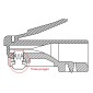 GOOBAY βύσμα RJ45 93828, CAT 6 UTP, διάφανο, 10τμχ