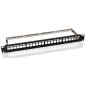 GOOBAY Keystone patch panel 95336 με 24 modules, 19"/1U, 24 ports, μαύρo